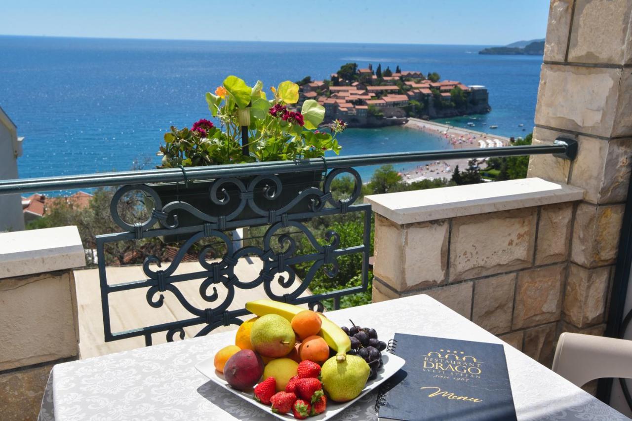 Apartments And Rooms Drago Sveti Stefan Bagian luar foto