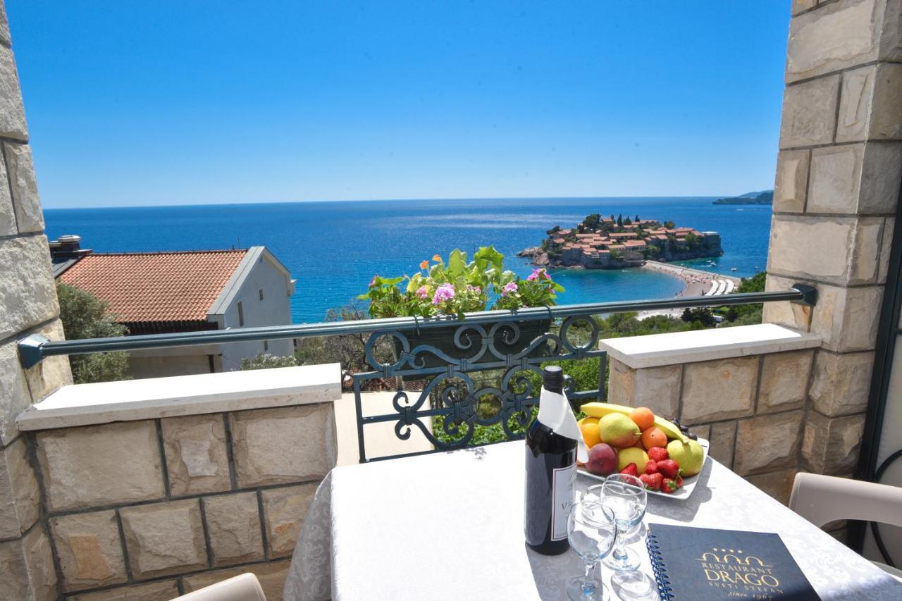 Apartments And Rooms Drago Sveti Stefan Bagian luar foto